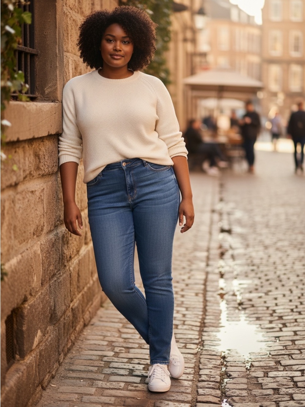 Hollister High-Rise Blue Skinny Jeans